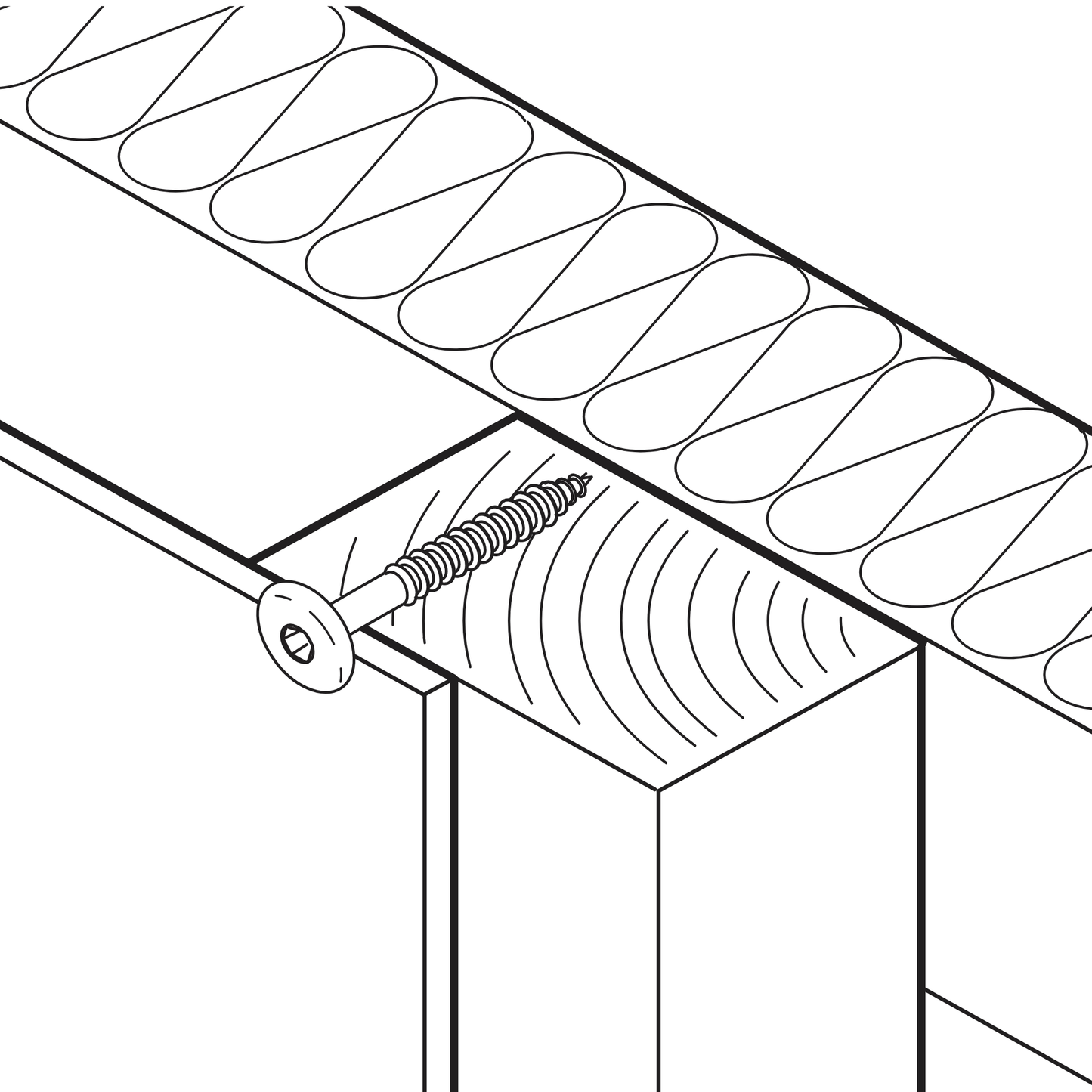 SFS Stainless Steel Dome Head Cladding Screw - #10 x 1-3/4" (250 Pack)