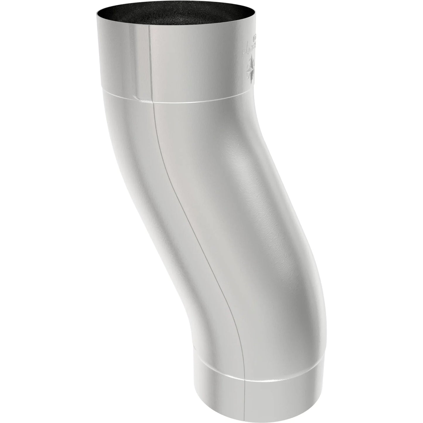 Downspout 2" Offsets for Galv. Half-Round Gutters - 3"