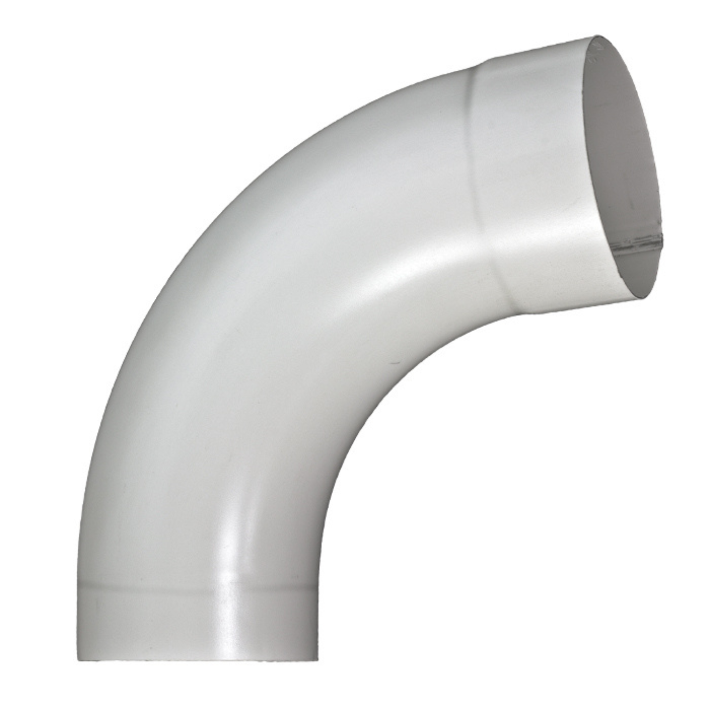 85° Downspout Elbows for Painted Half-Round Gutters - 4” - Antique White