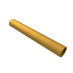 Brass Coupler for SnoRod - S-5! Brand Metal Roof Snow Retention System