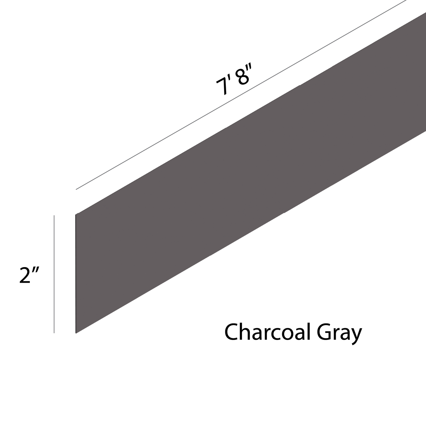 Color Strips for ColorGard® 2.0 7'-8" Snow Rails