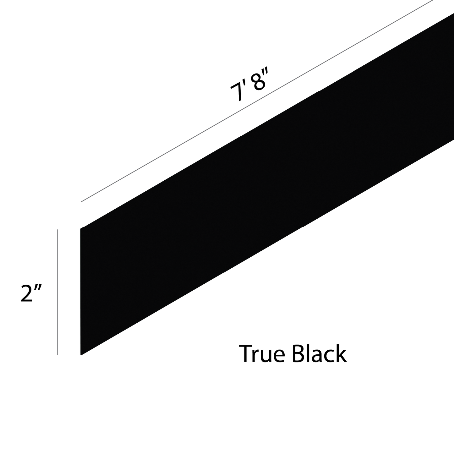 Color Strips for ColorGard® 2.0 7'-8" Snow Rails