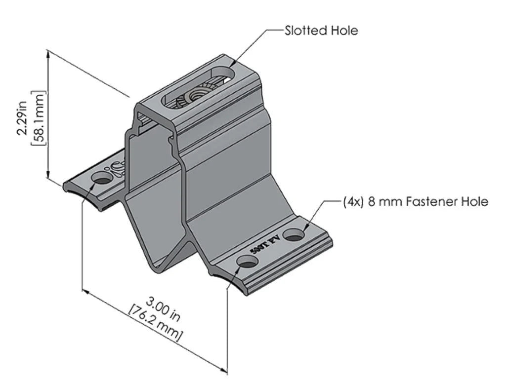 CorruBracket 500T PV - S-5! Brand Metal Roof Attachment