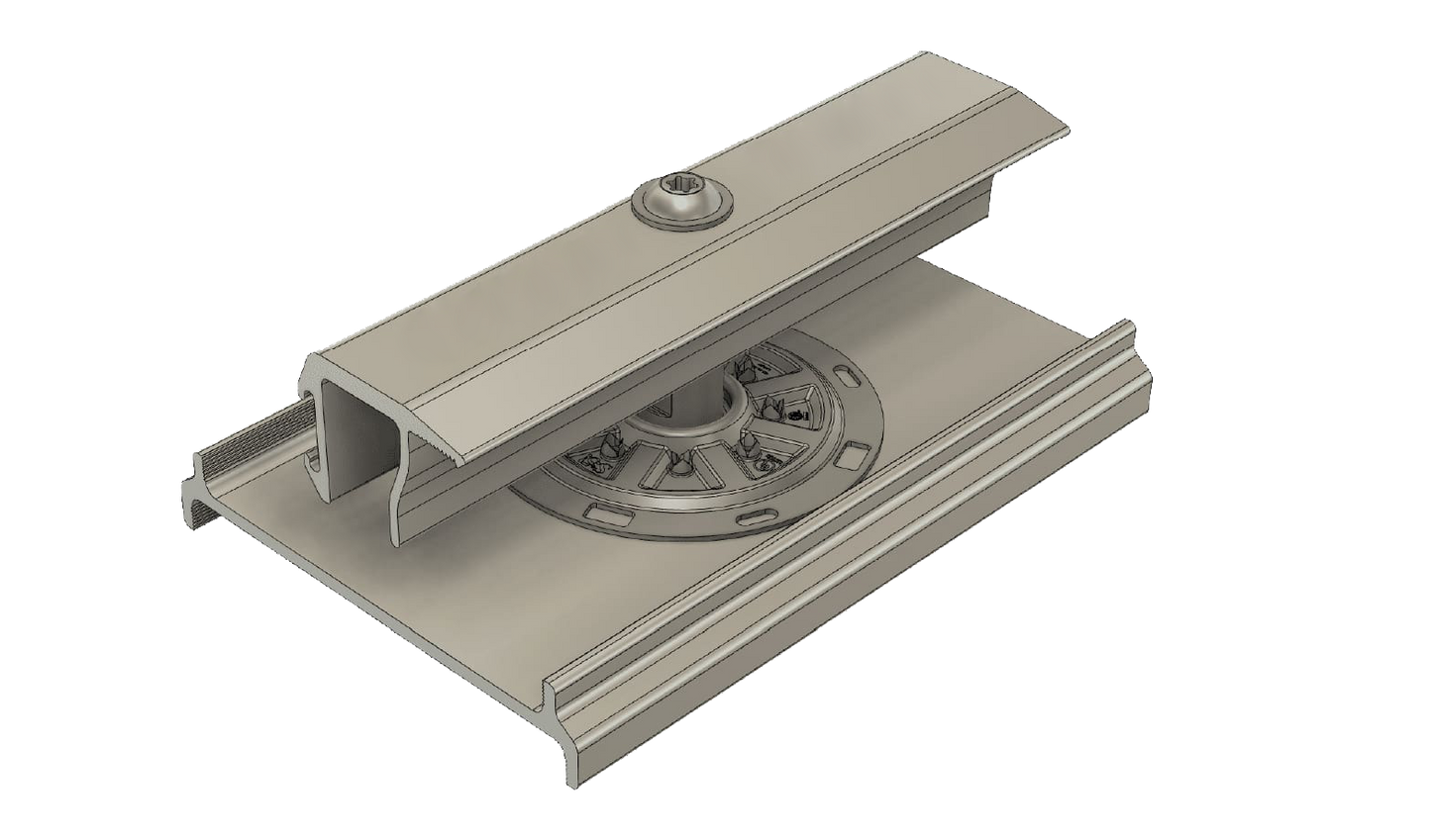 PVKit HUR 2.0 EdgeGrab - S-5! Brand Metal Roof Solar Attachment