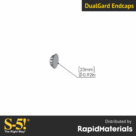 DualCollars & Endcaps for DualGard Pipe (4pc)