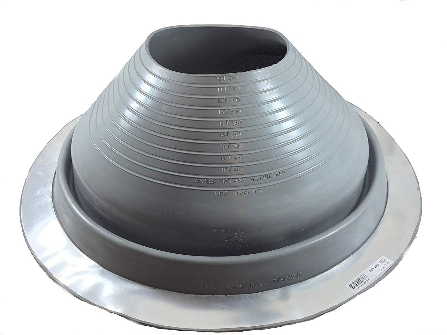 DEKS Round Base Pipe Boots