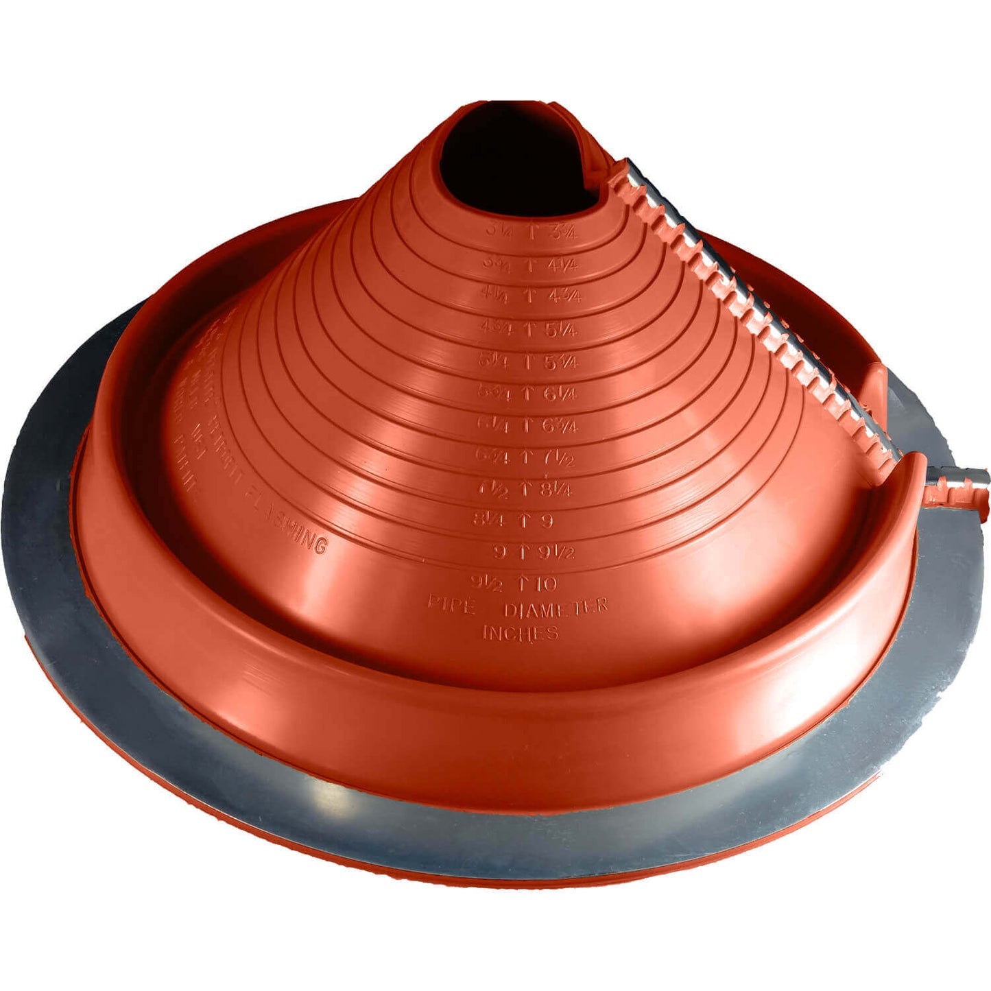 DEKS High Temperature Round Base Retrofit Pipe Boots