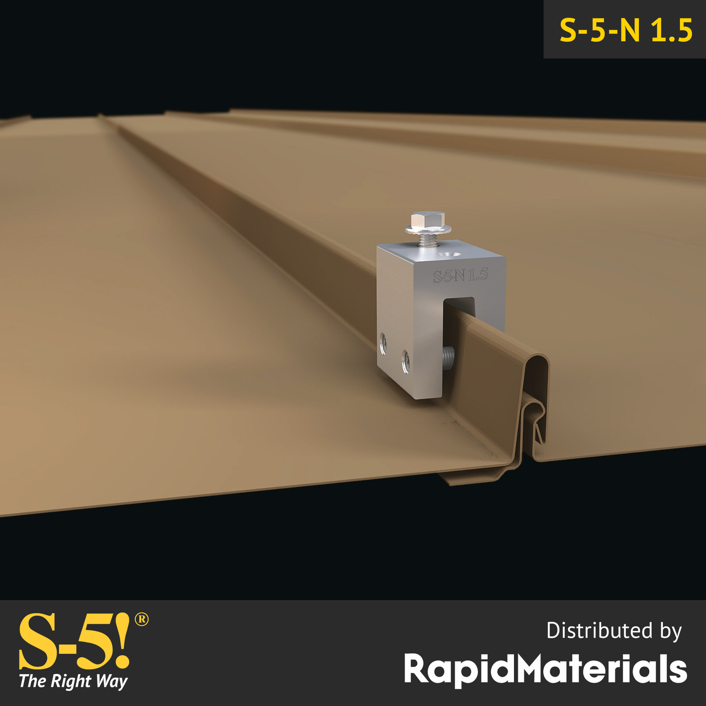 S-5-N 1.5 Seam Clamp