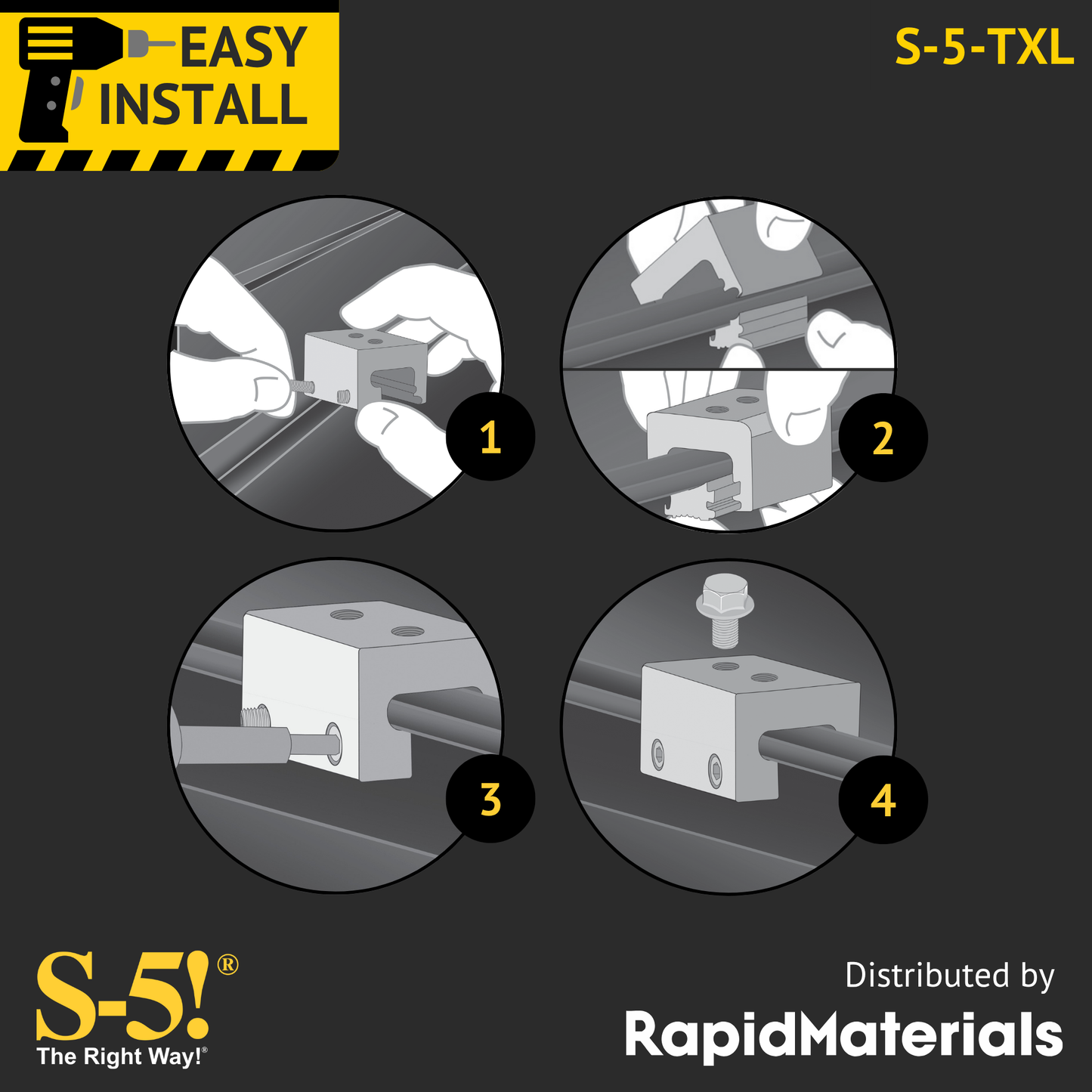 S-5-TXL Seam Clamp