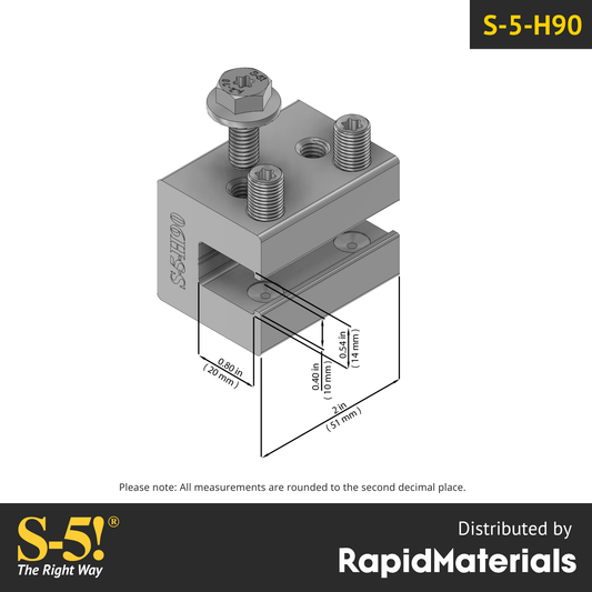 S-5-H90 Seam Clamp
