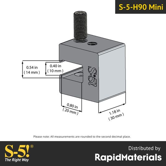 S-5-H90 Mini Seam Clamp