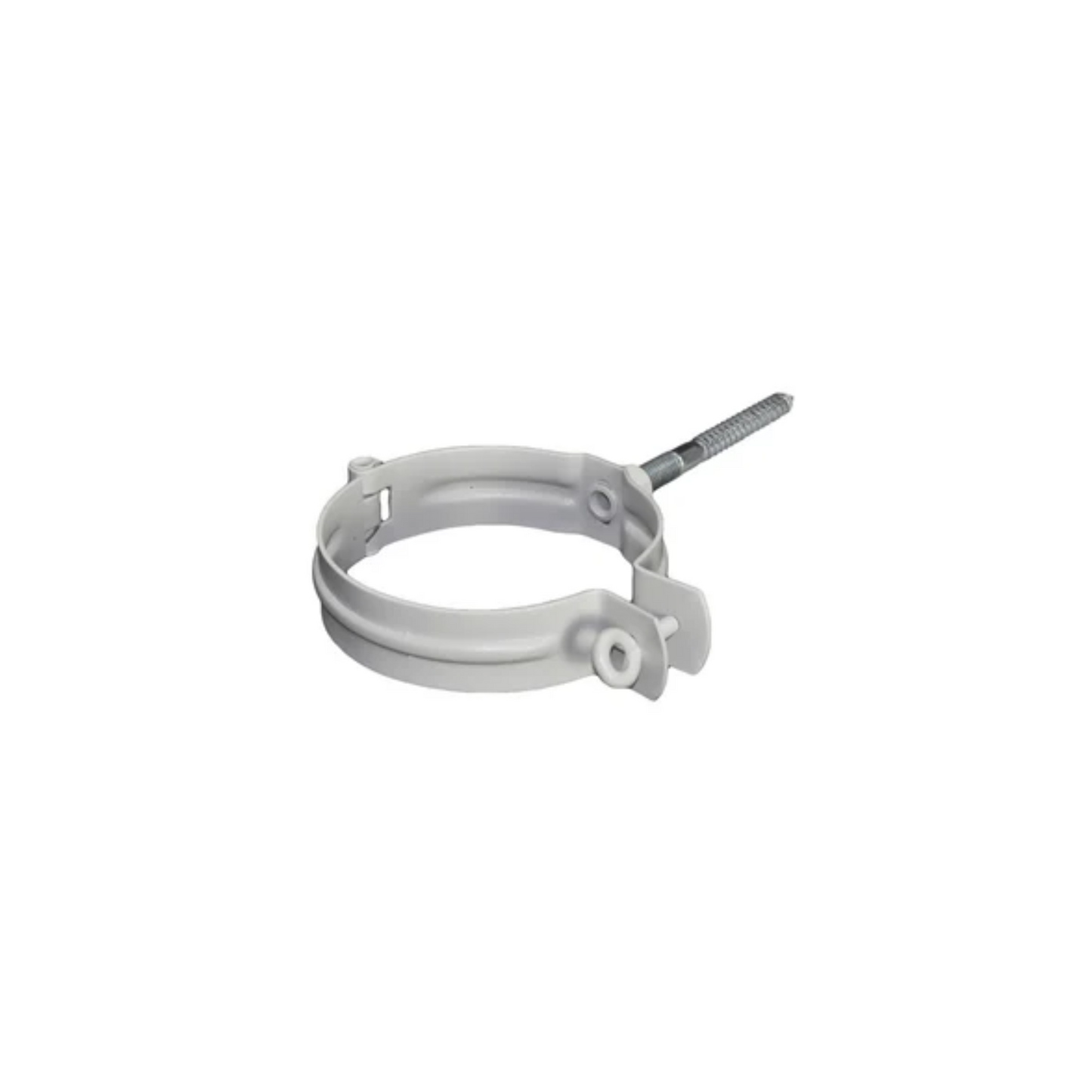 Downspout Brackets for Painted Half-Round Gutters – 3” - Antique White