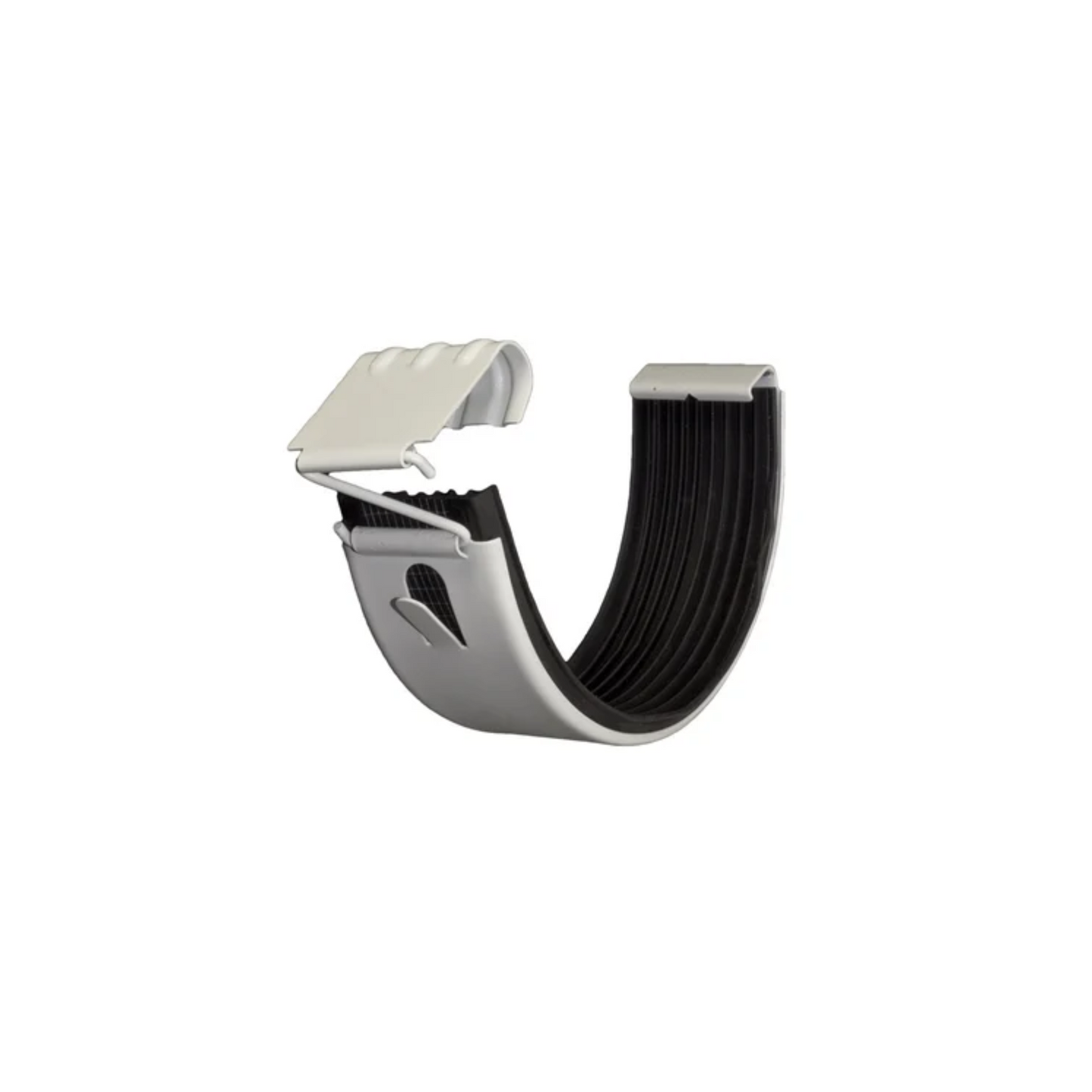 Gutter Connectors for Painted Half-Round Gutters - 5" - Antique White
