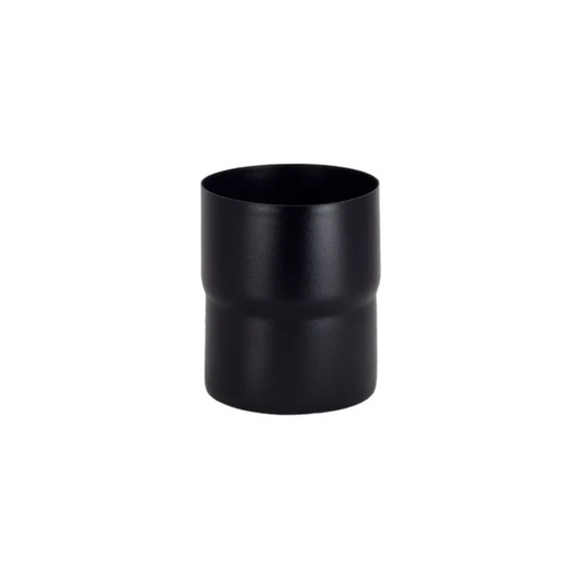 Downspout Connectors for Painted Half-Round Gutters - 4" - Black