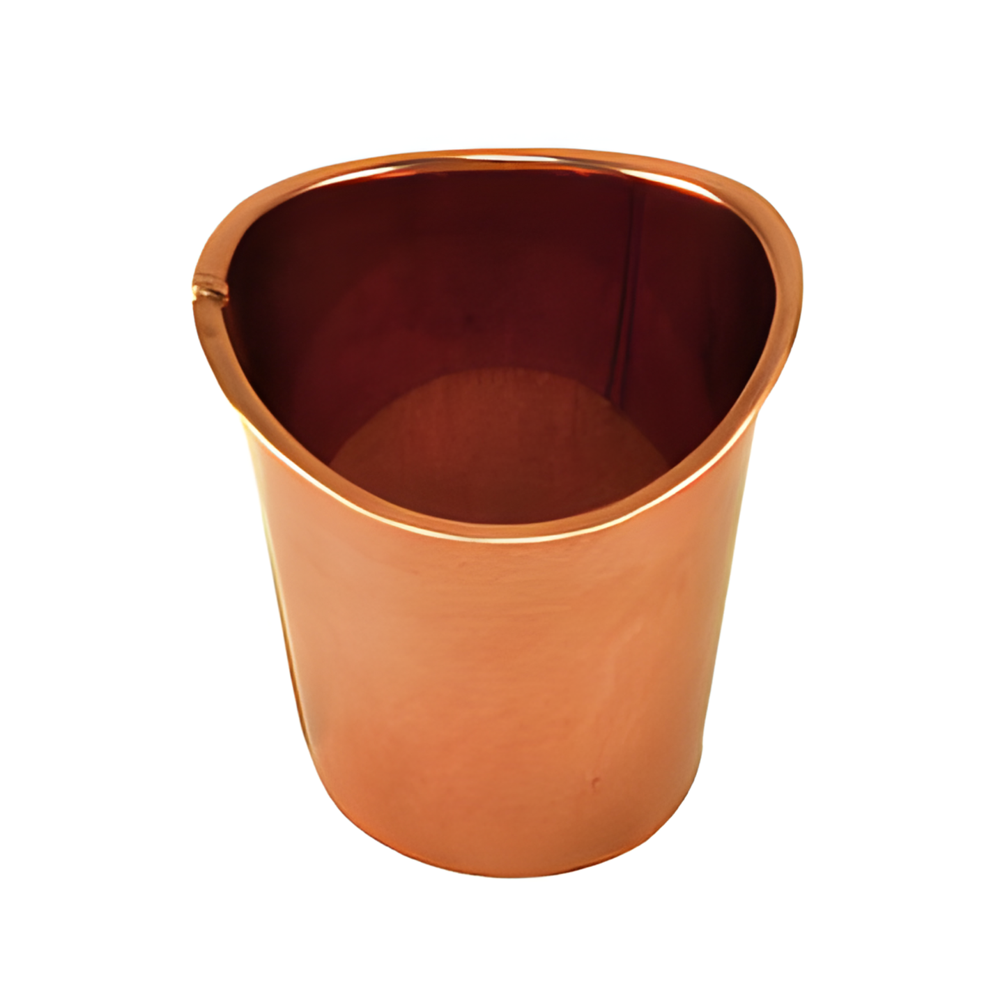 Plain Mini Drop Outlets for Copper Half-Round Gutters - 2"