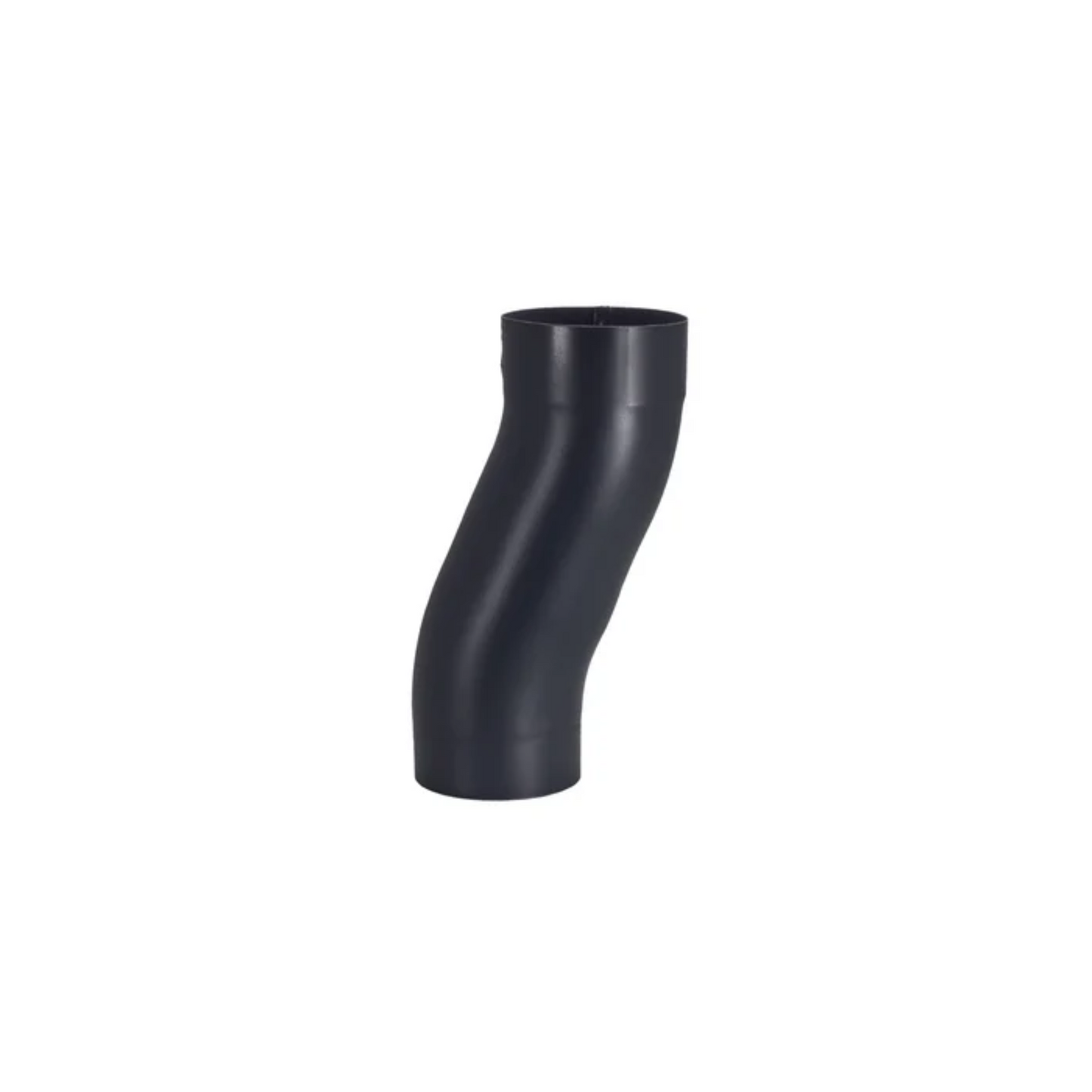 Downspout 2" Offsets for Painted Half-Round Gutters - 3" - Dark Charcoal