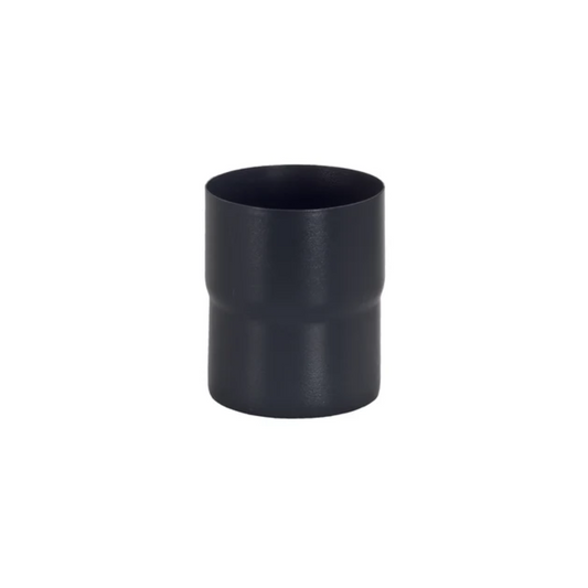 Downspout Connectors for Painted Half-Round Gutters - 4" - Dark Charcoal
