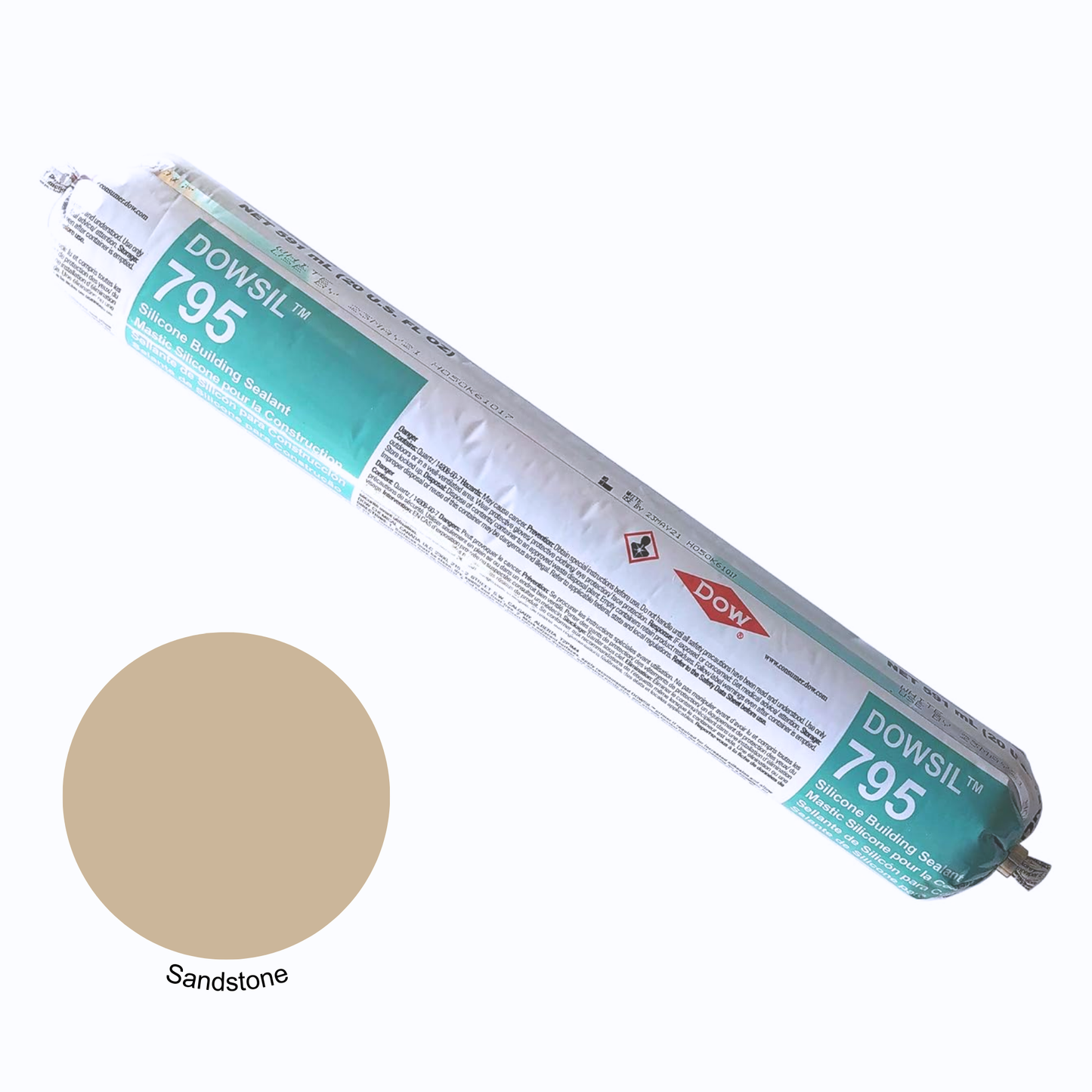 DOWSIL 795 Silicone Sealant - 20oz Sausage