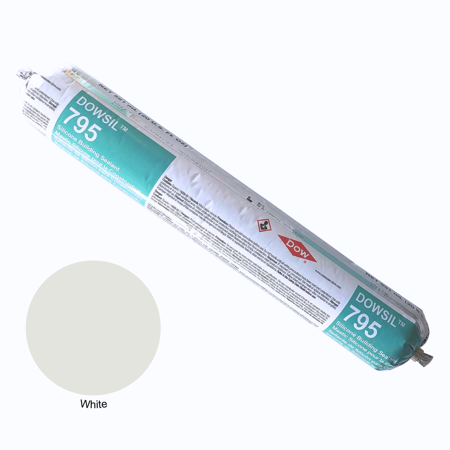 DOWSIL 795 Silicone Sealant - 20oz Sausage