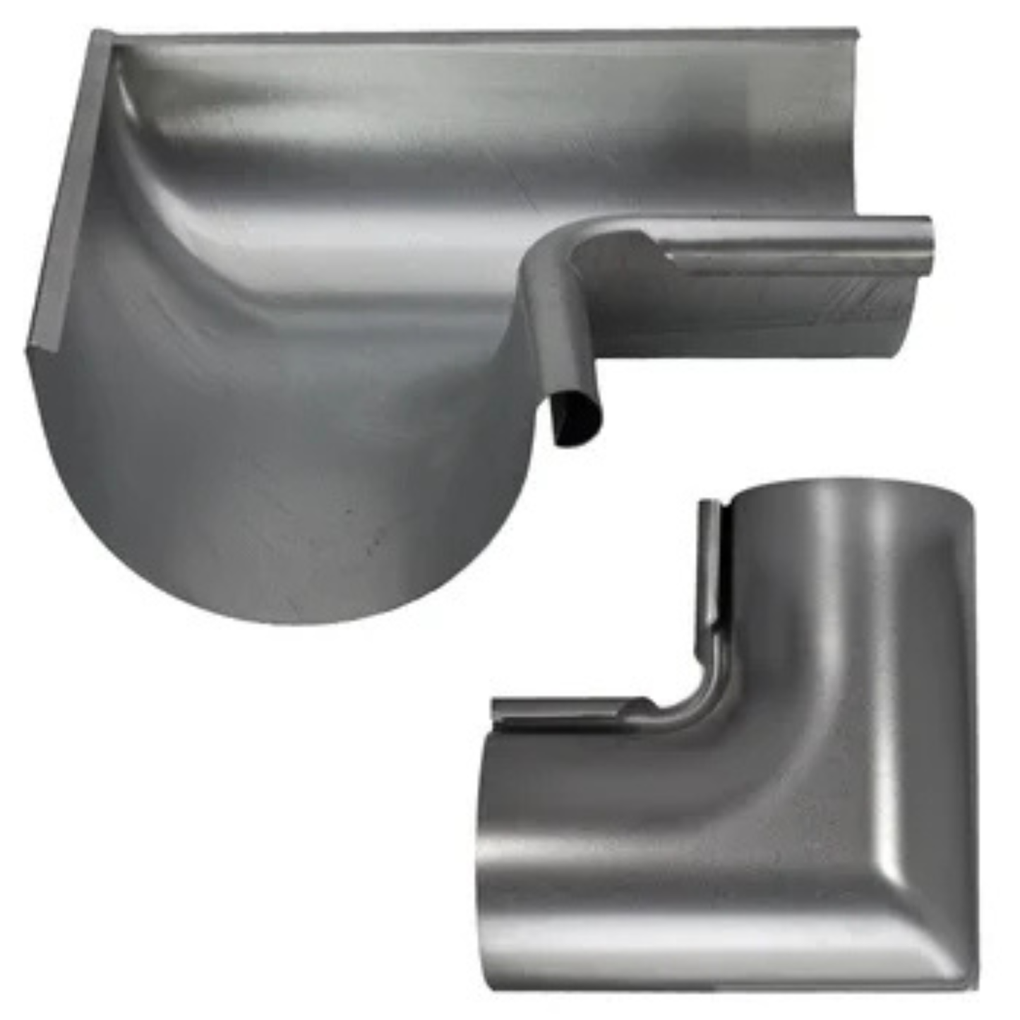 Inside Corner Miters for Galv. Half-Round Gutters - 5"