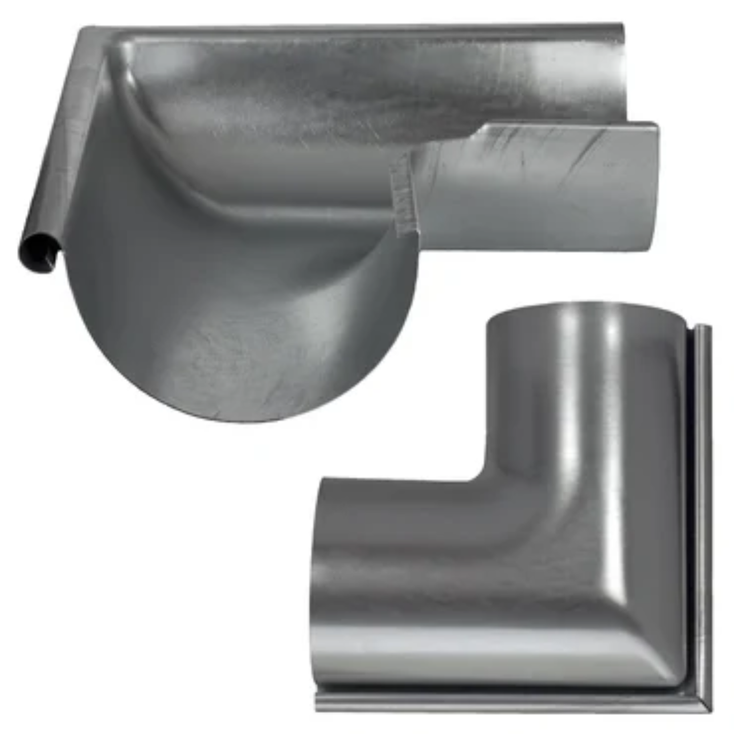 Outside Corner Miters for Galv. Half-Round Gutters - 5"