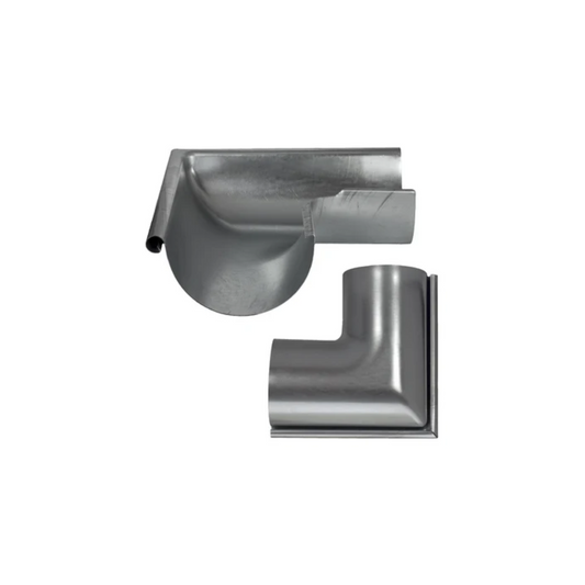 Outside Corner Miters for Galv. Half-Round Gutters - 5"