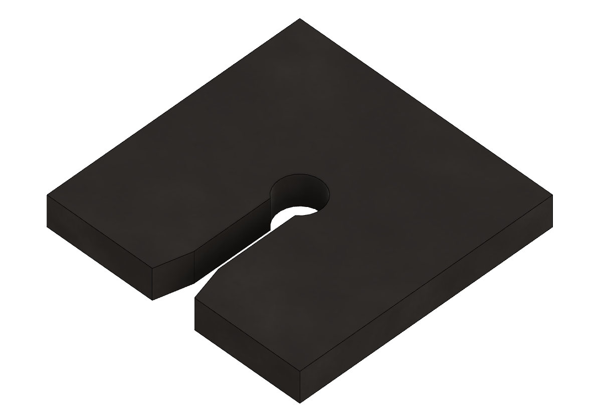 Damper/Leveling Pad for GripperFix HVAC Applications
