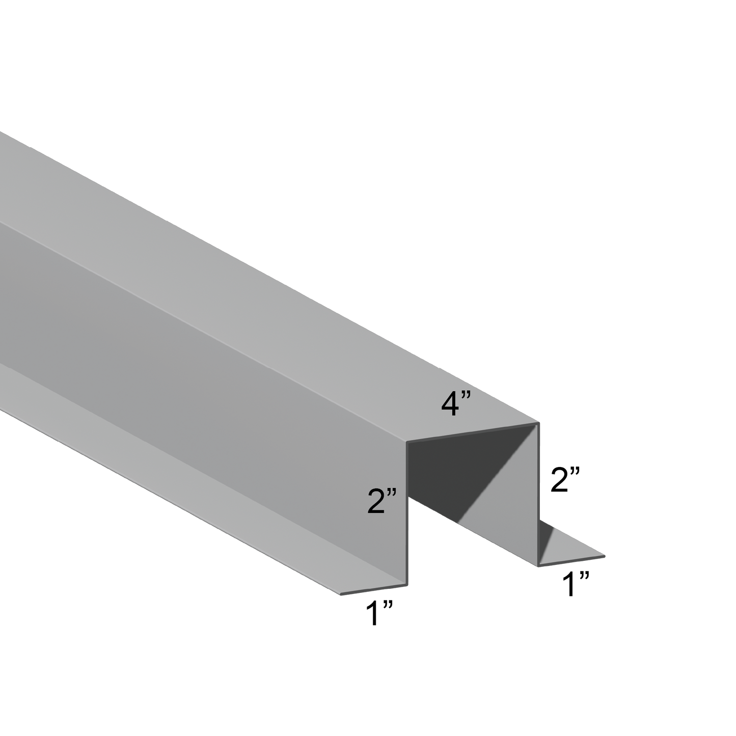 G90 Galvanized Hat Channel