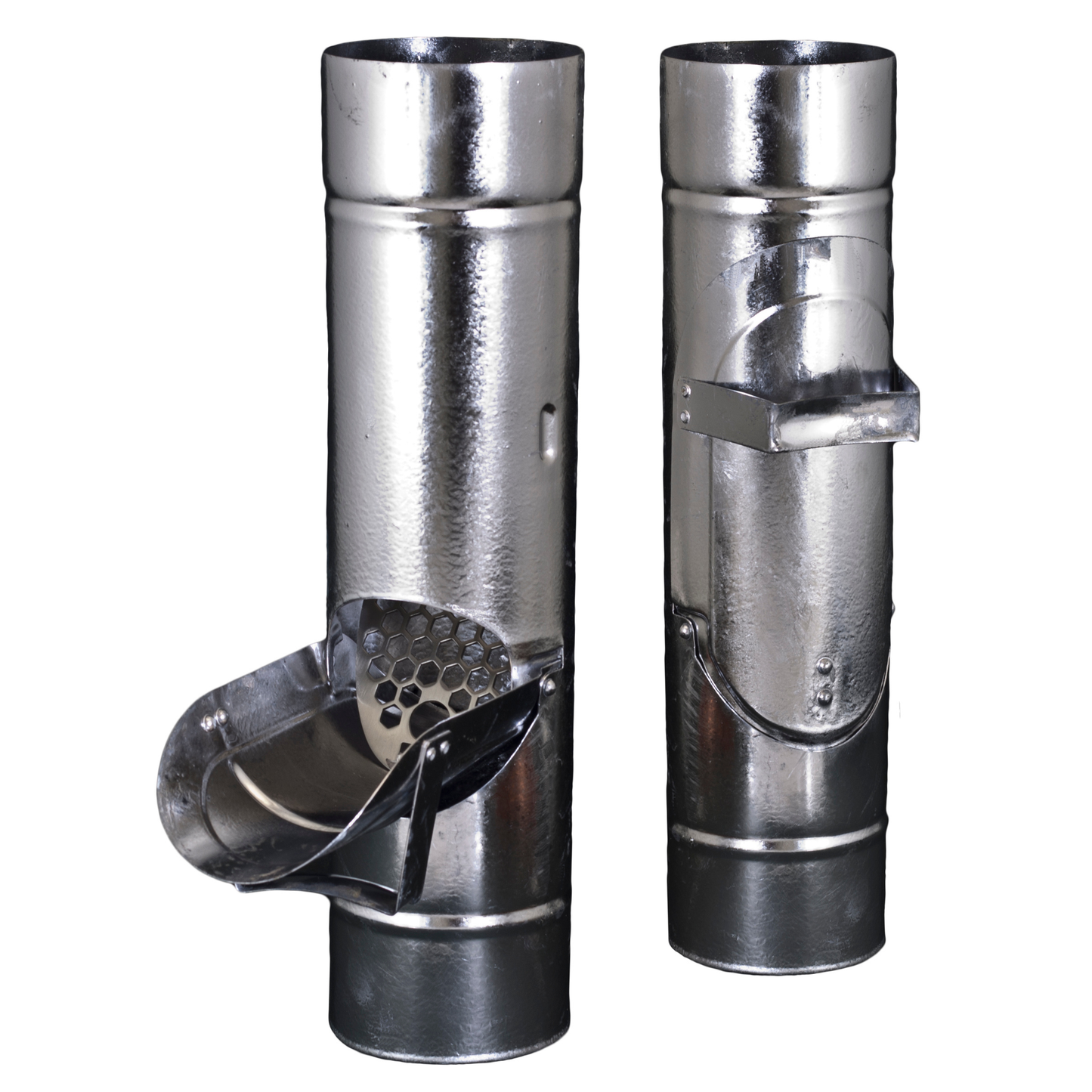Inline Downspout Cleanouts for Lead-Coated Copper Half-Round Gutters - 3"