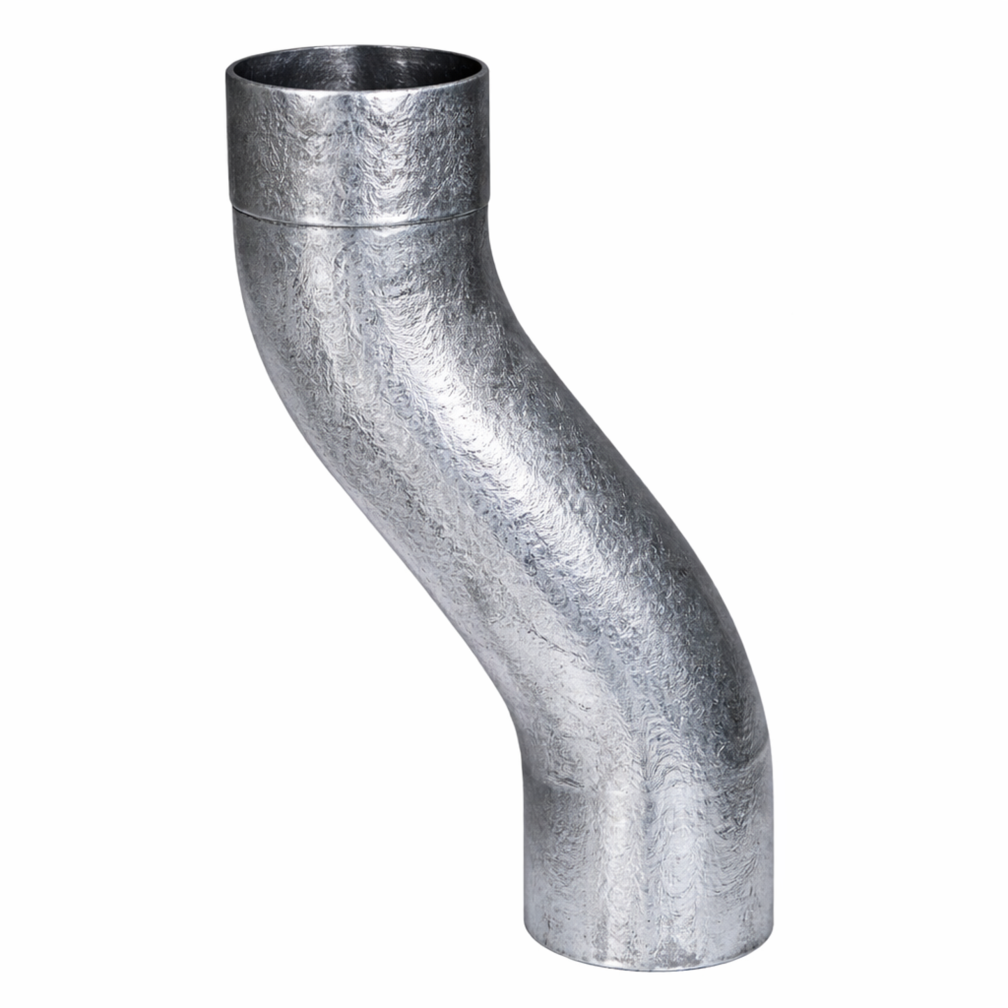 Downspout 4" Offset for Lead-Coated Copper Half-Round Gutters - 4"