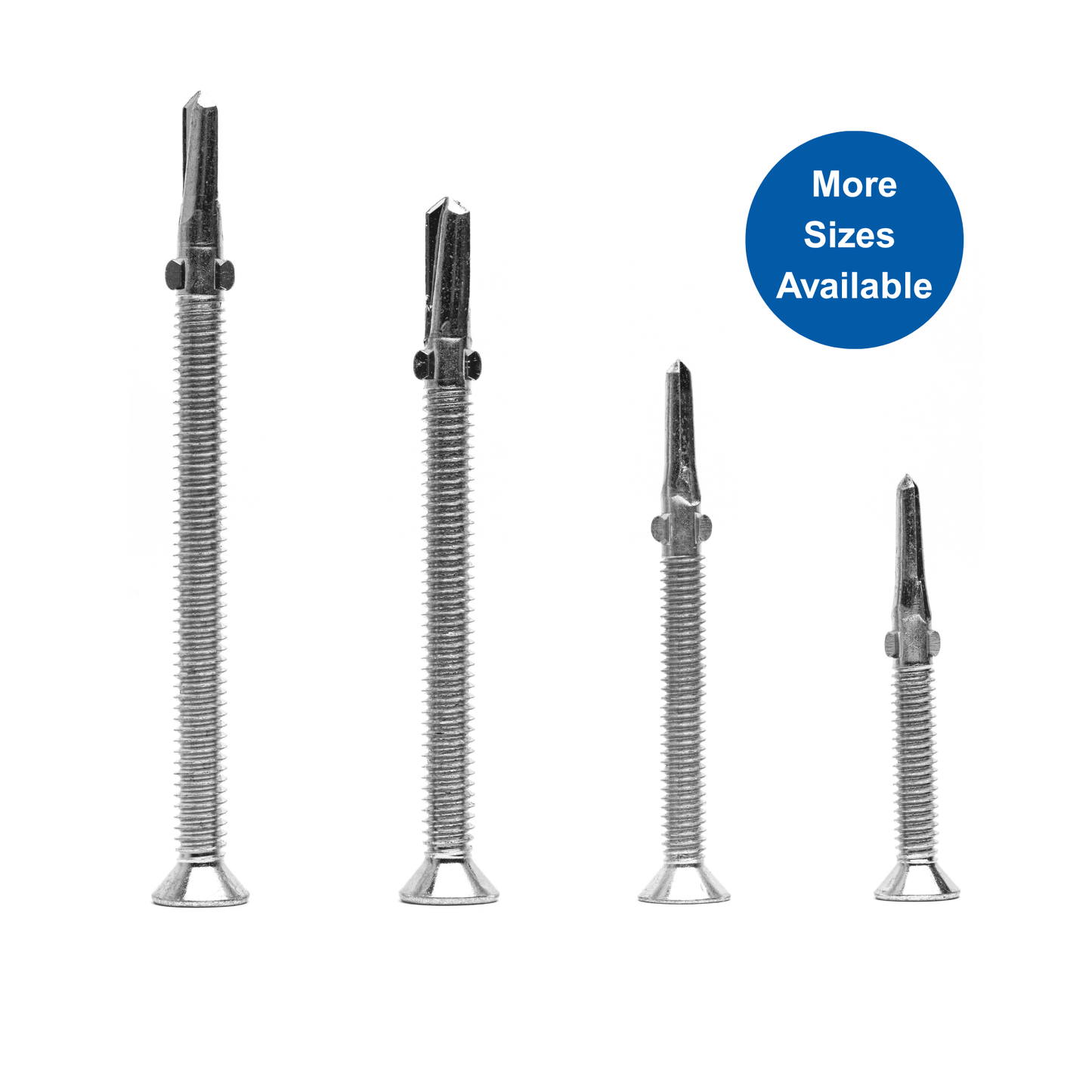 Wing Drill Screw – #12-24 x 2-1/2" Phillips Head (250 Pack)