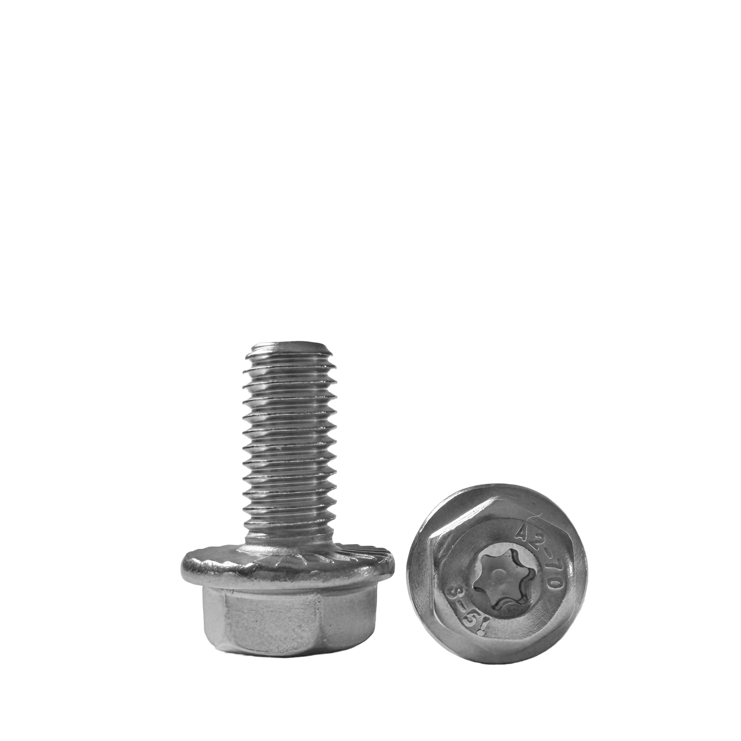 M8-1.25x17mm Flanged Bolt