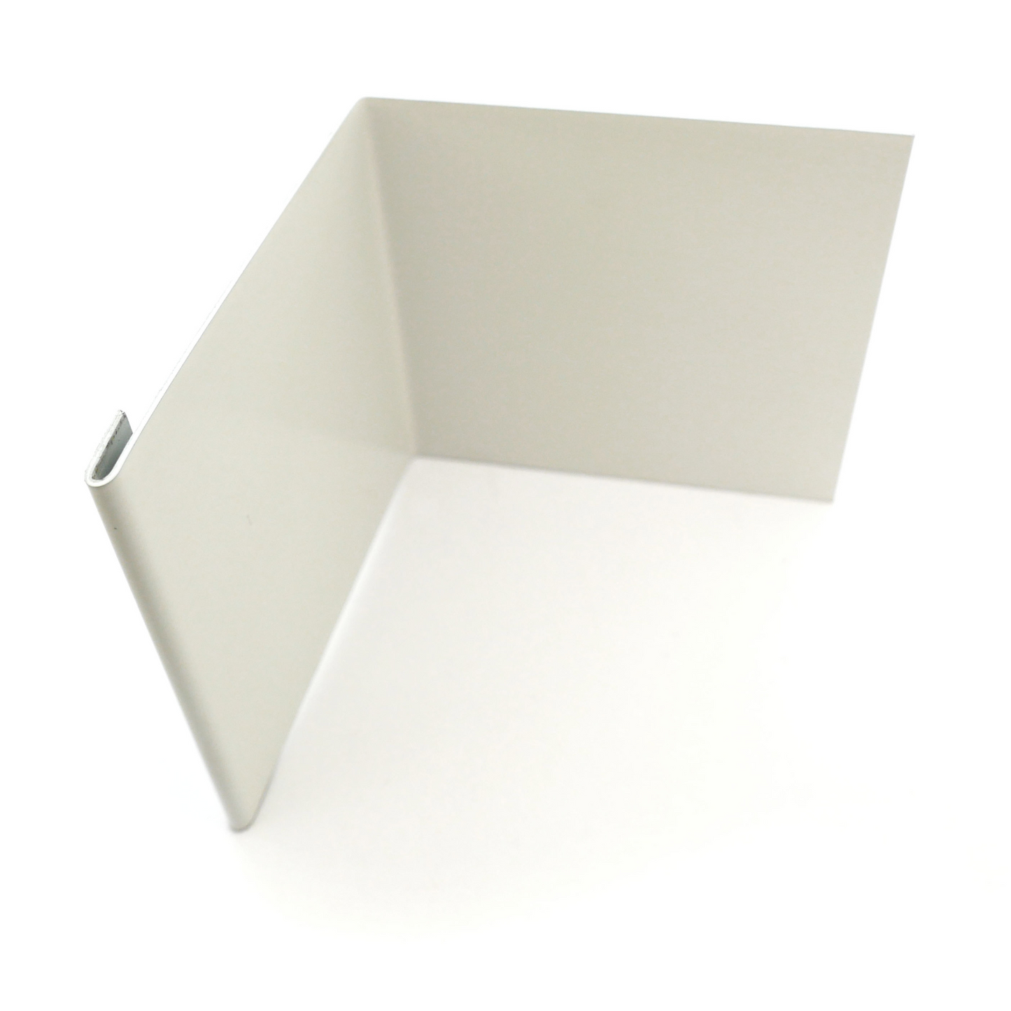 85° Plumb Drip Aluminum Flashing – Open Hem – 10′ - Set of 4