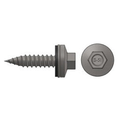 1/4-14×1″ Self-Piercing Screws (50pcs) - S-5! Brand Metal Roof Hardware