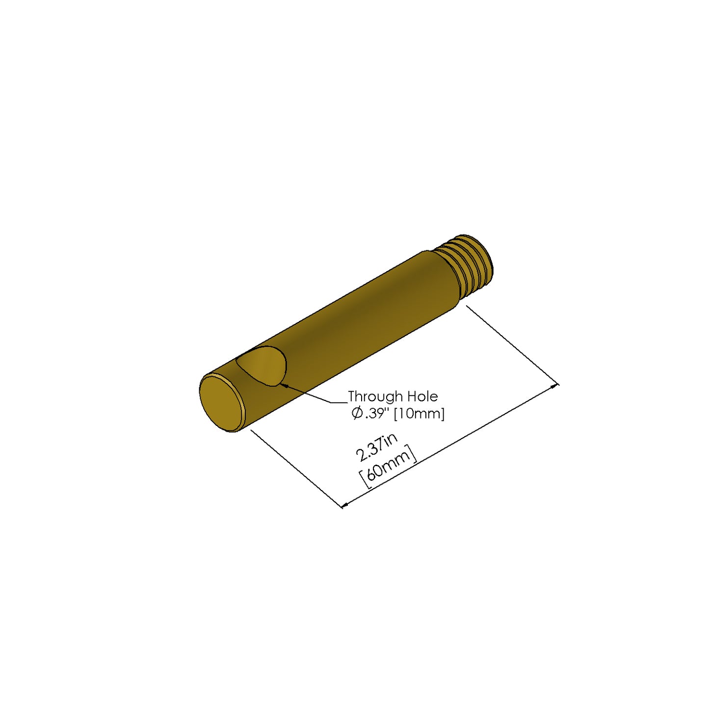 Brass SnoPost-B