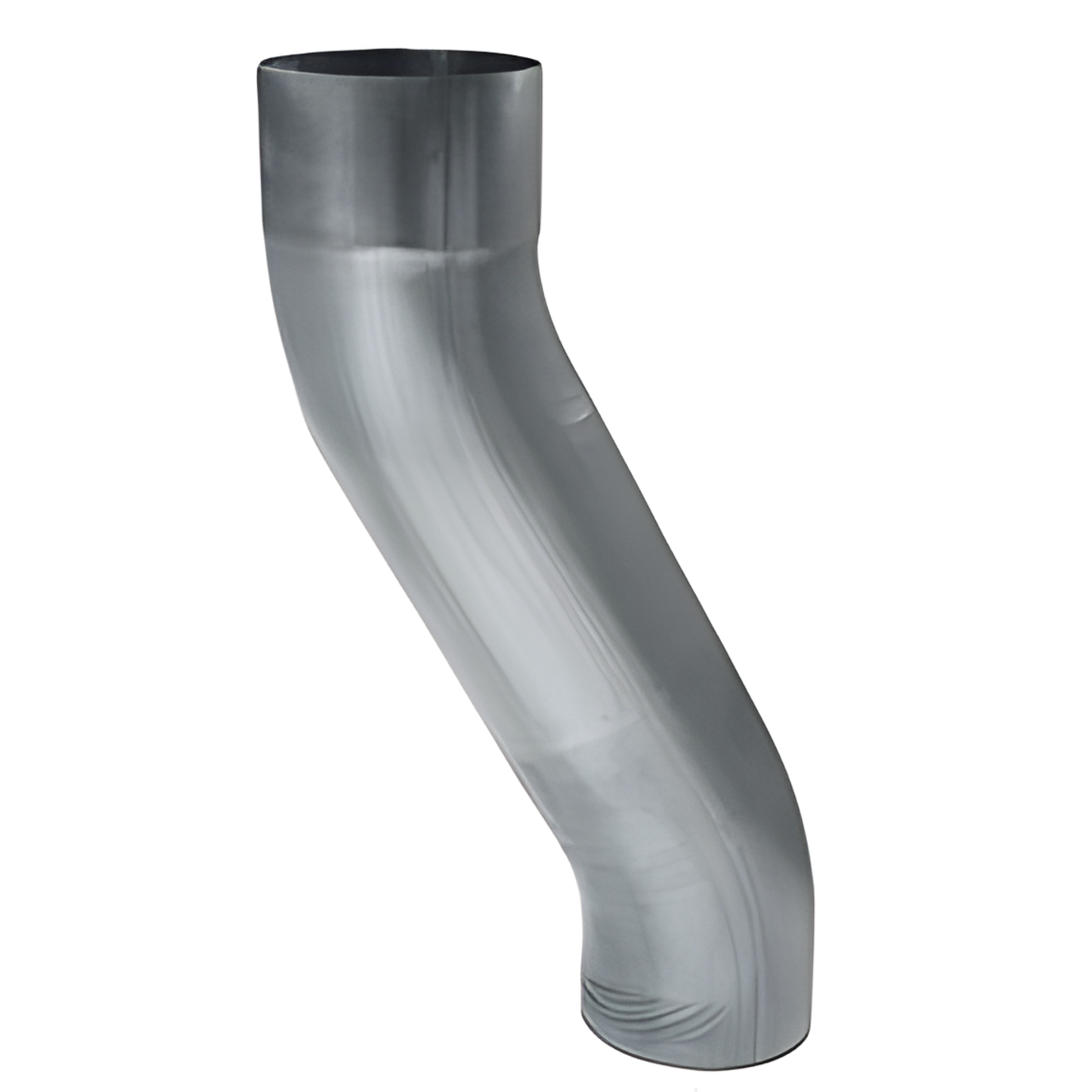 Downspout 4" Offsets for Zinc Half-Round Gutters - 4"
