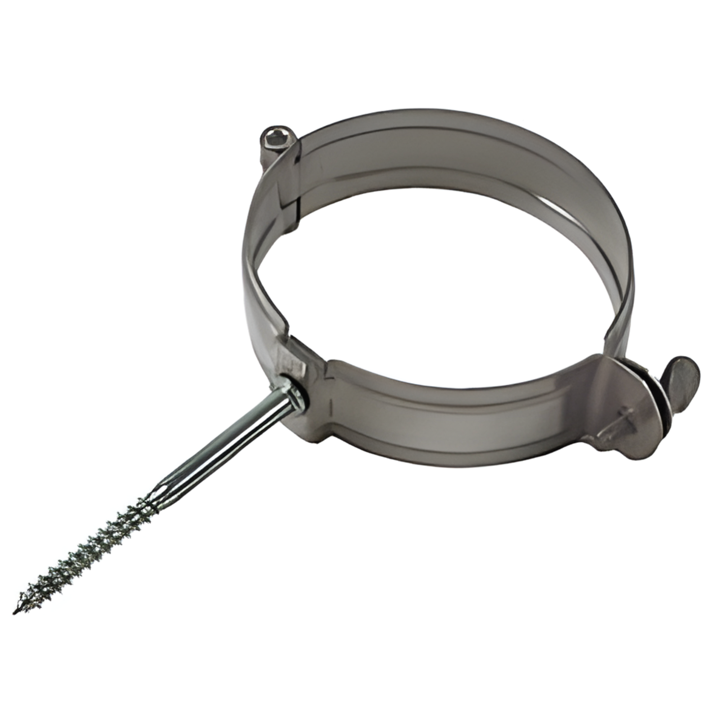 Downspout Brackets for Zinc Half-Round Gutters - 3"