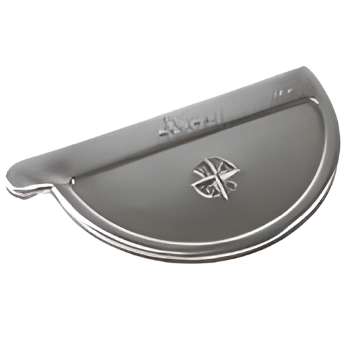 Right Hand Gutter Endcaps for Zinc Half-Round Gutters - 5"