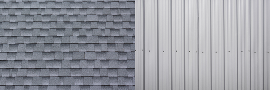 Metal V. Asphalt Roofing Materials