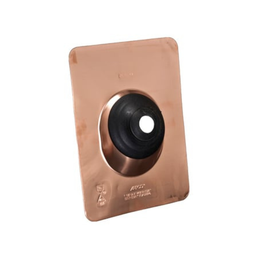 Pipe Boot with Copper Flashing 1.5" - 3"