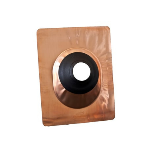 Pipe Boot with Copper Flashing 3" - 4"