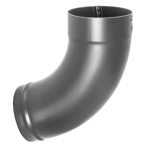 Zambelli 4" Zinc Ground Elbows for Half-Round Gutter Systems