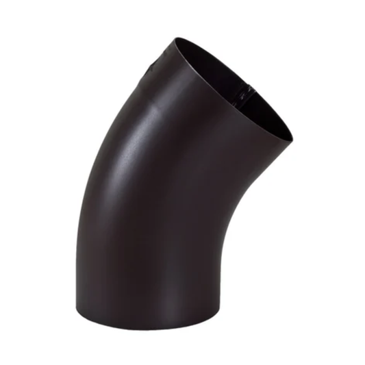 40° Downspout Elbows for Painted Half-Round Gutters - 5” - Dark Bronze