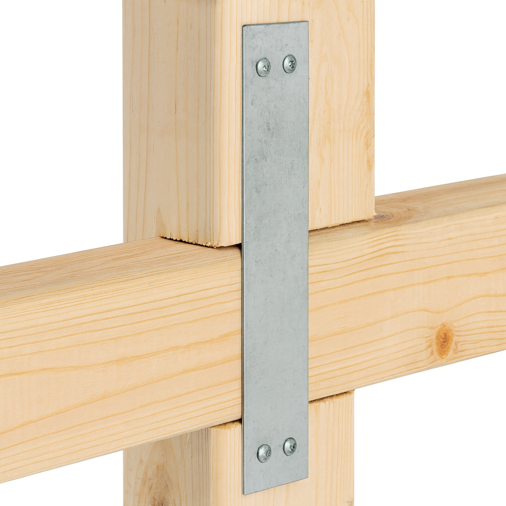 G90 Galvanized Strapping - 16ga × 2″ × 20″ - qty 24