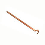 Gutter Straps for Copper Half-Round Gutters - 6"