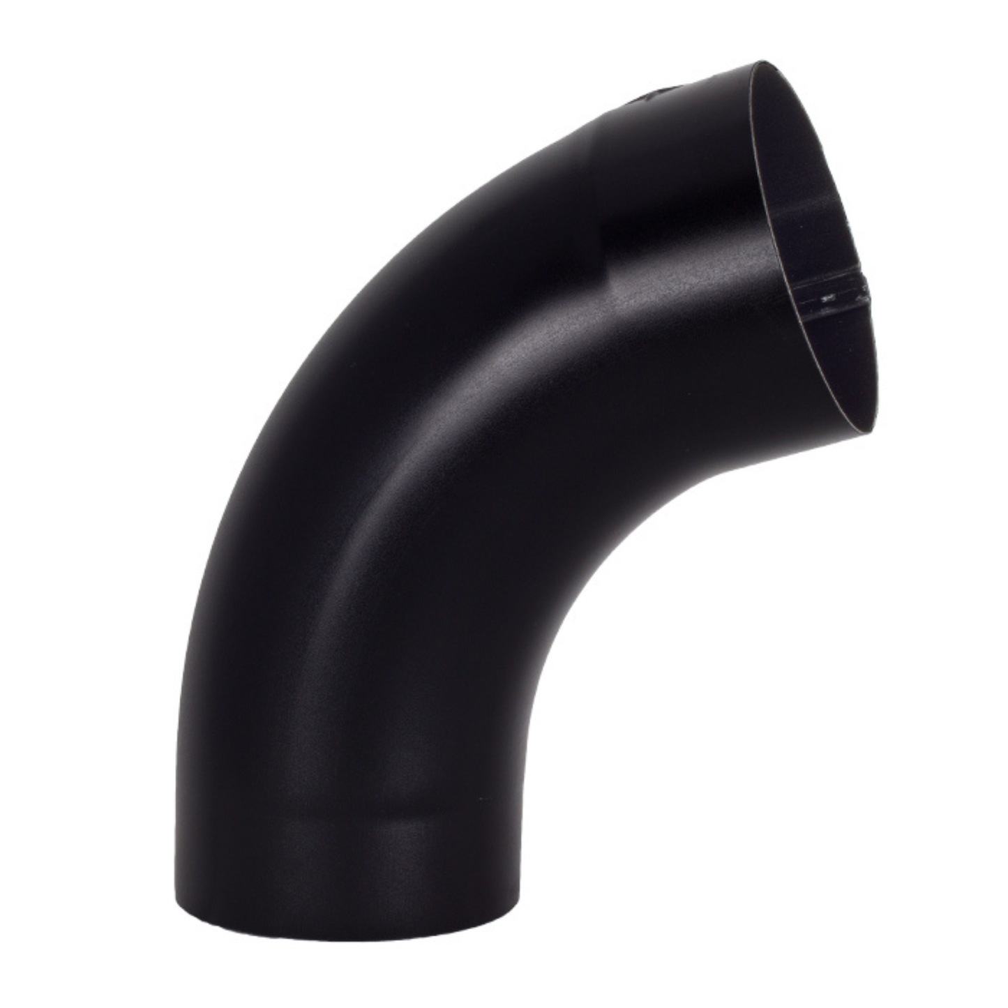 72° Downspout Elbows for Painted Half-Round Gutters - 3” - Black