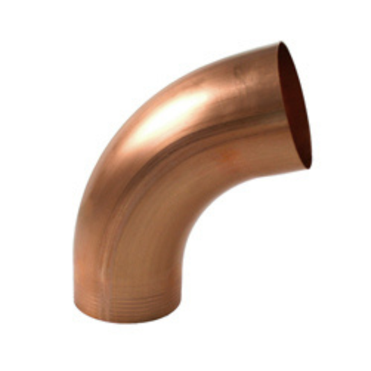 40° Downspout Elbows for Copper Half-Round Gutters - 2"
