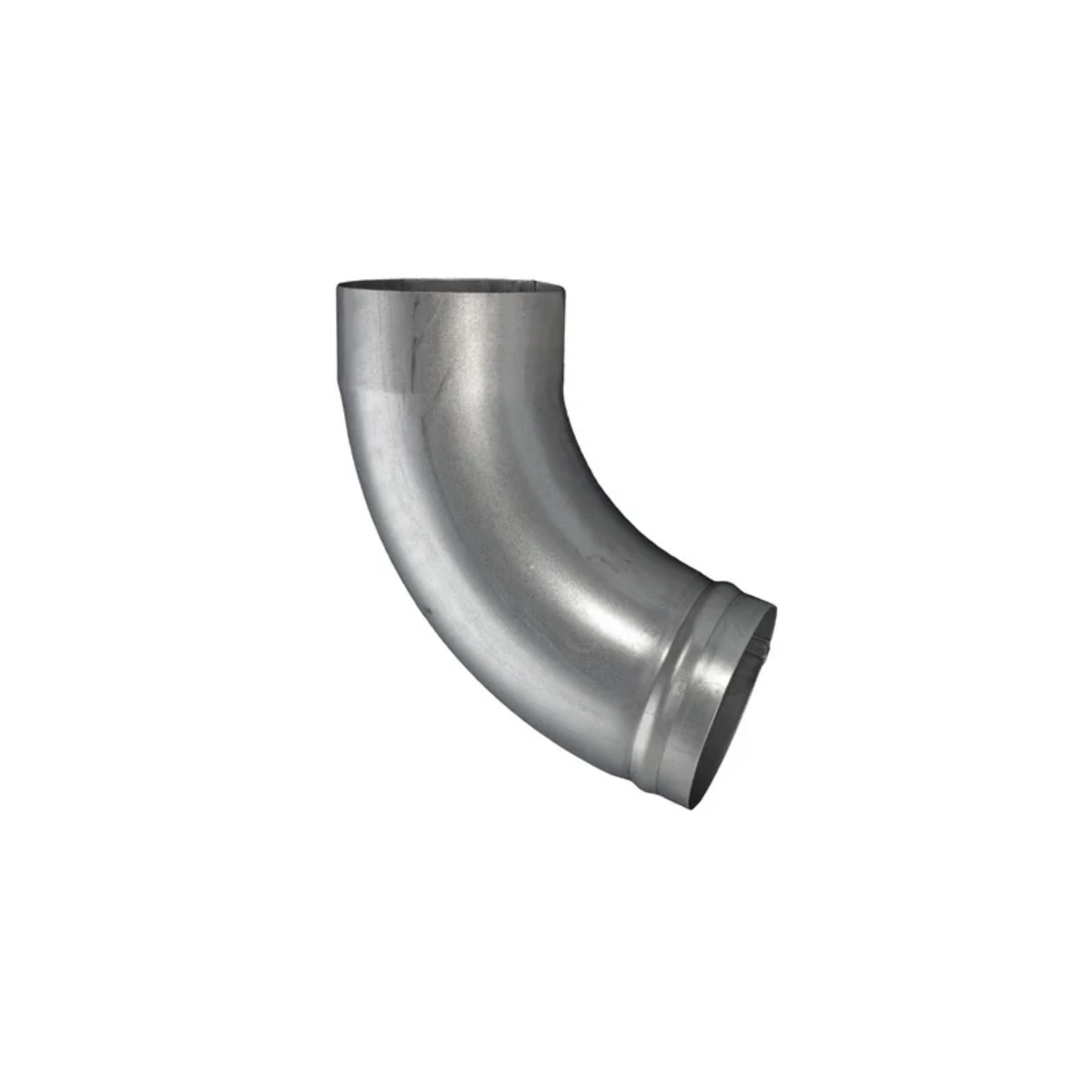 72° Downspout Beaded Ground Elbows for Galv. Half-Round Gutters - 4"