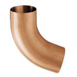 72° Copper 2.25" Elbows