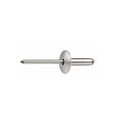 SFS AP16 Aluminum Dome Head Rivet, Aluminum Body with Stainless Steel Mandrel - 21mm Grip (250 Pack)